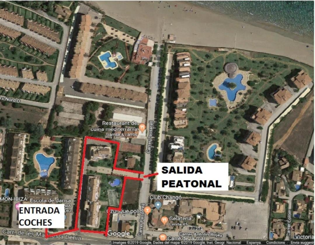 Apartamento Con Wifi A 50M De La Playa Дения Екстериор снимка